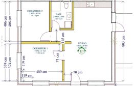 Casa individuala, 69mp, cartier Harman 