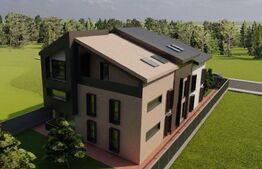 Apartamente 3 camere, 100 mp, in blocuri tip vila P+1+M, zona Izvor-Tarlungeni