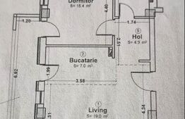 Apartament 2 camere, 50mp, parcare subterana, Marasti