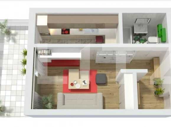 Garsonieră de vânzare Grigorescu - 13327AV | BLITZ Cluj-Napoca | Poza1