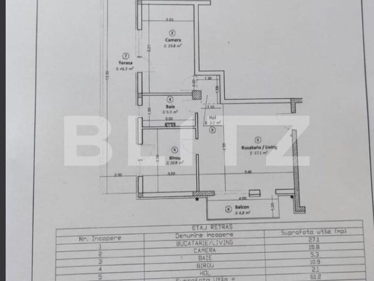 Apartament de vânzare 3 camere Floreşti - 133282AV | BLITZ Cluj-Napoca | Poza1