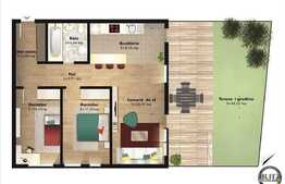 3 camere, 65 mp utili, decomandat, gradina 44,5 mp, zona strazii Donath!