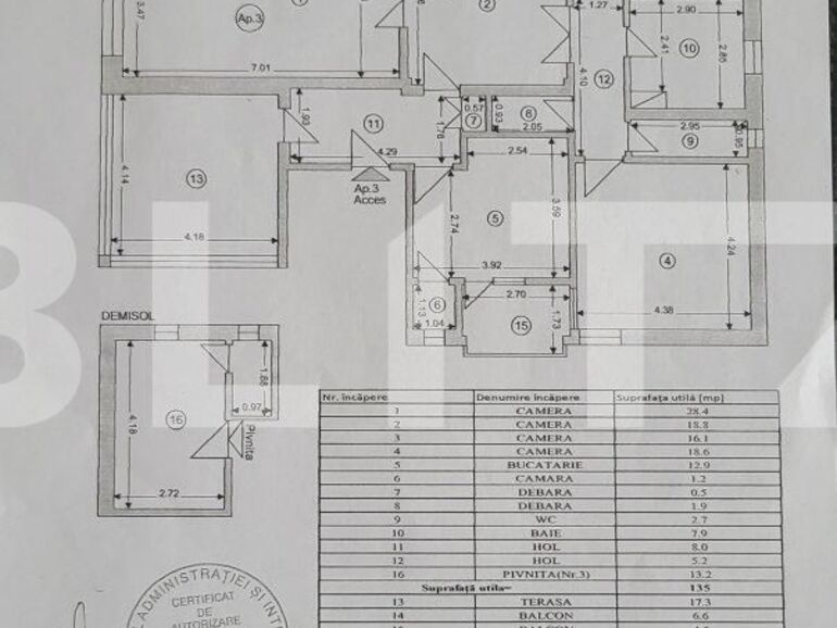 Apartament de vânzare 4 camere Centrul Istoric - 133376AV | BLITZ Brașov | Poza1
