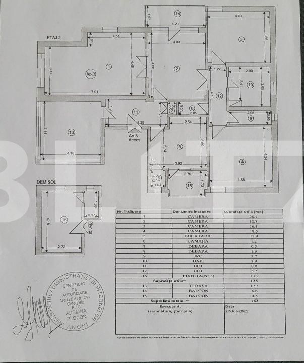 Apartament de vânzare 4 camere Centrul Istoric - 133376AV | BLITZ Brașov | Poza1
