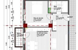 Apartament de 2 camere, 46mp, semifinisat, etaj intermediar, zona Corneliu Coposu