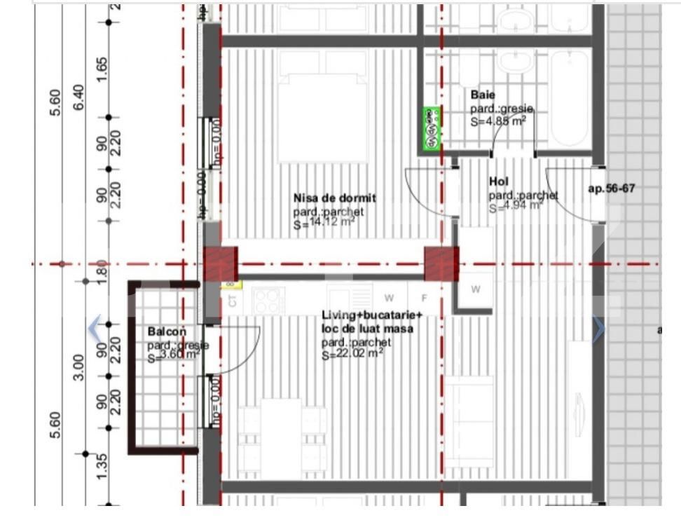 Apartament de vânzare 2 camere Dambul Rotund - 133381AV | BLITZ Cluj-Napoca | Poza11