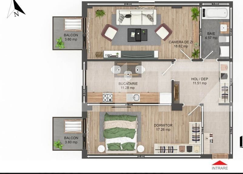 Apartament de vânzare 2 camere Tractorul - 133539AV | BLITZ Brașov | Poza1