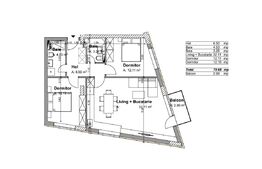 Apartament  de 3 camere, 71 mp utili, etaj intermediar, Dambul Rotund