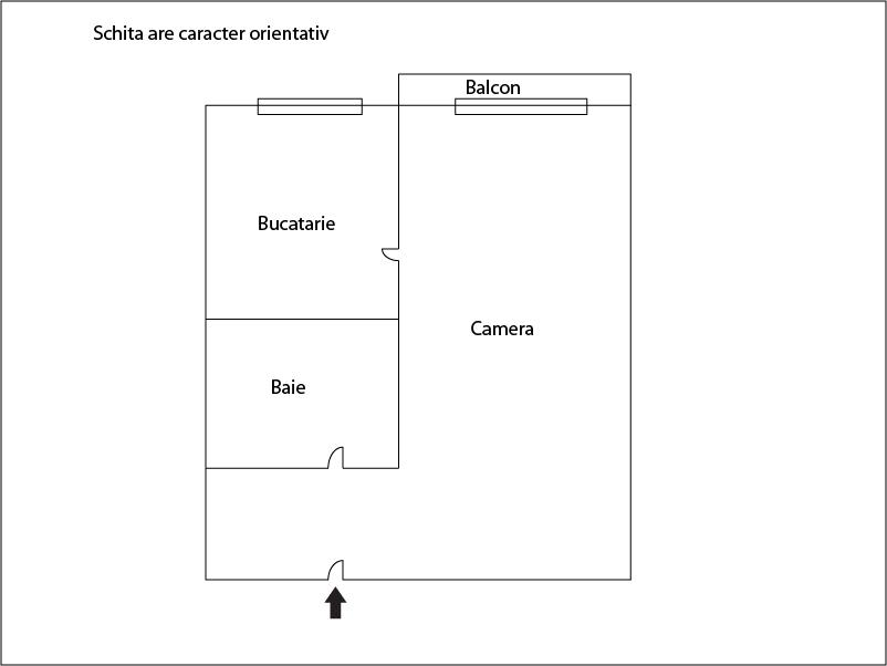 Garsonieră de vânzare Marasti - 13376AV | BLITZ Cluj-Napoca | Poza1