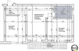 3 camere, 57.84 mp utili, zona magazinului Unicarm! Parcare cu CF!La cheie!