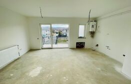 Apartament in vila, 4 camere, 119mp, semifinisat, zona Floresti