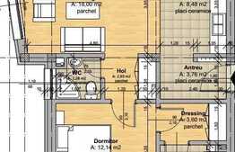 2 camere, 56 mp, semifinisat, parcare, zona Calea Floresti! Finalizare in 2015