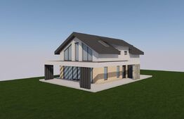 Casa individuala semifinisata, 140mp, 750 mp teren, Salicea