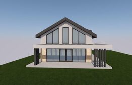 Casa individuala semifinisata, 140mp, 750 mp teren, Salicea