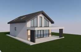 Casa individuala semifinisata, 140mp, 750 mp teren, Salicea