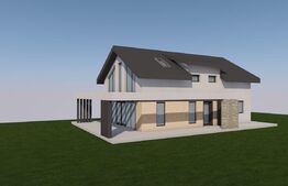 Casa individuala semifinisata, 140mp, 750 mp teren, Salicea