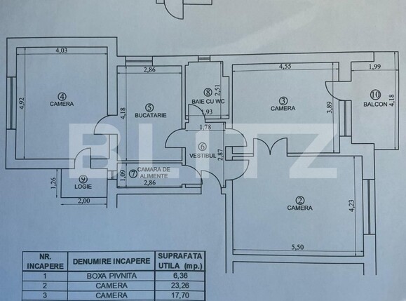 Apartament de vânzare 3 camere Central - 134280AV | BLITZ Cluj-Napoca | Poza4