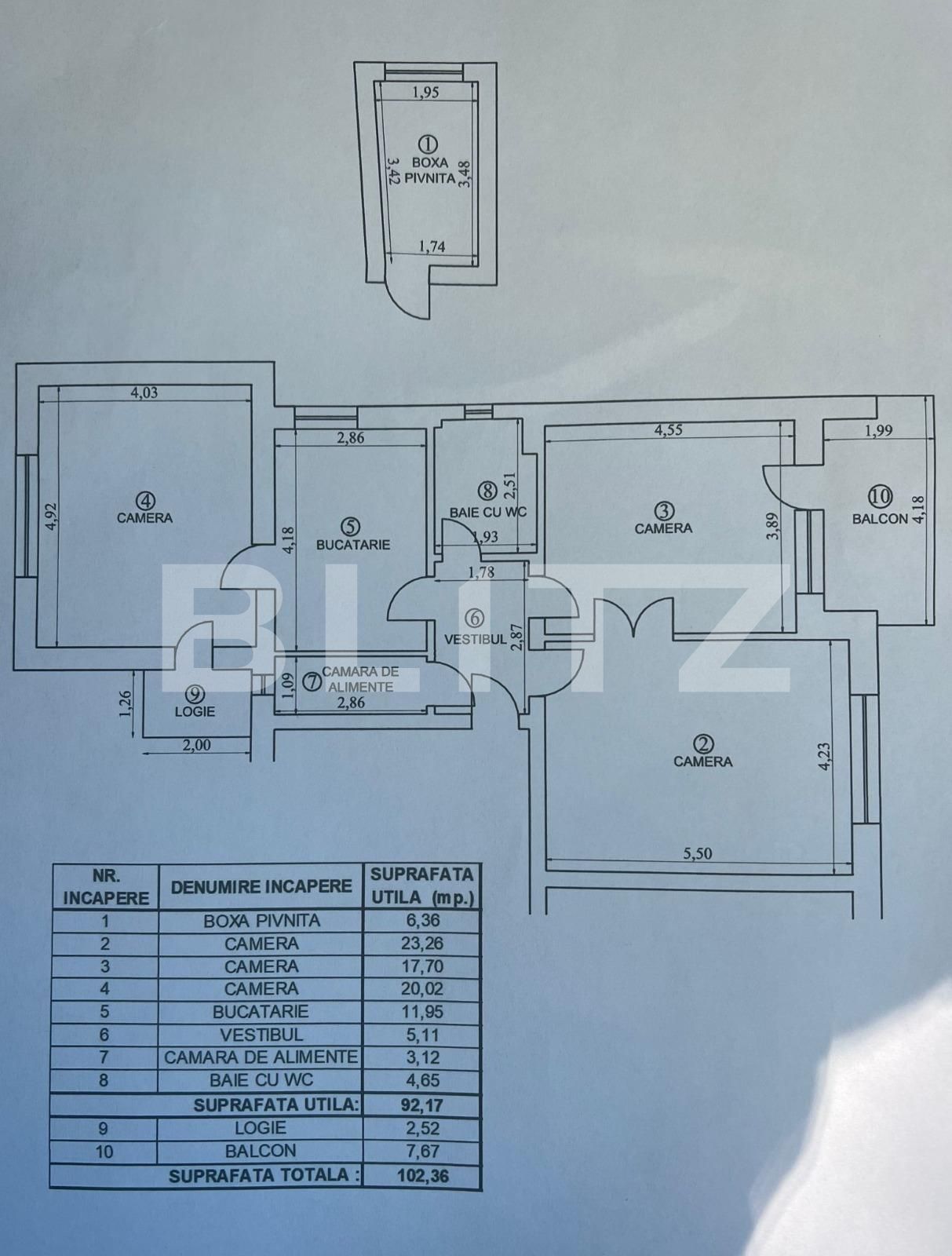 Apartament de vânzare 3 camere Central - 134280AV | BLITZ Cluj-Napoca | Poza3