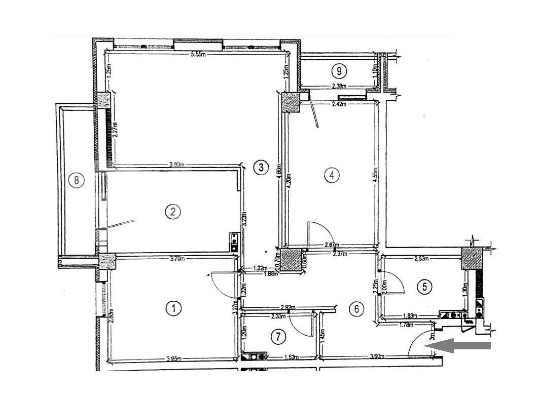Apartament 3 camere, 86 mp, 2 balcoane, garaj, zona BMW