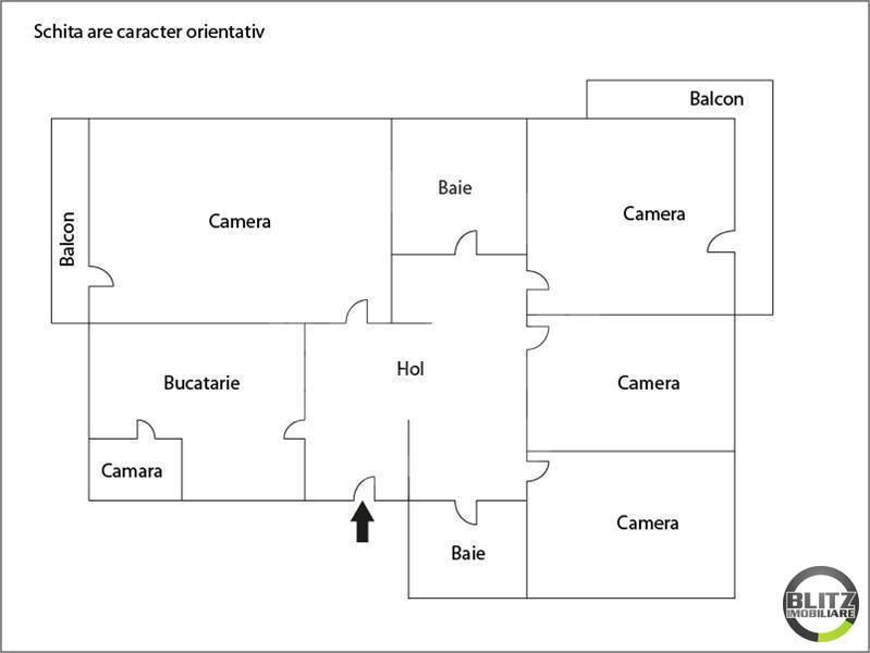 Apartament de vânzare 4 camere Marasti - 1345AV | BLITZ Cluj-Napoca | Poza1