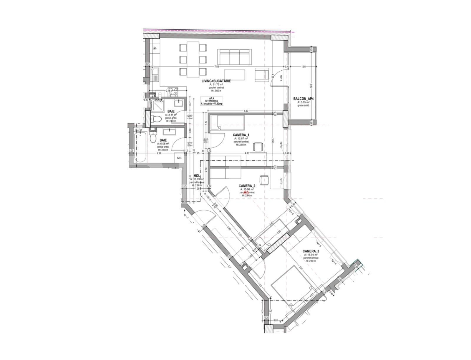 Apartament de vânzare 4 camere Central - 134513AV | BLITZ Cluj-Napoca | Poza4