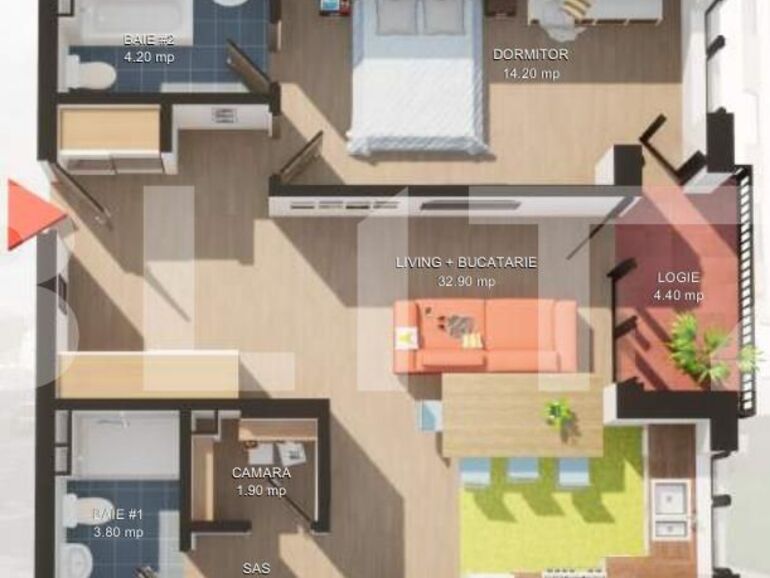 Apartament de vânzare 2 camere Manastur - 134539AV | BLITZ Cluj-Napoca | Poza1