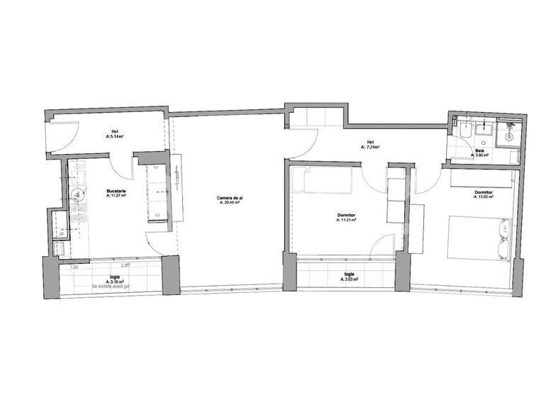 Apartament de vânzare 3 camere Central - 134555AV | BLITZ Cluj-Napoca | Poza1