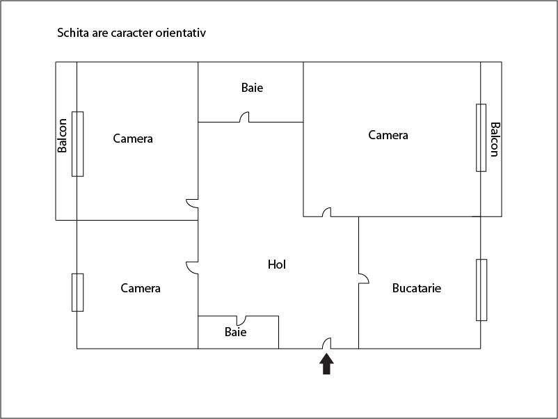 Apartament de vânzare 3 camere Manastur - 13461AV | BLITZ Cluj-Napoca | Poza1