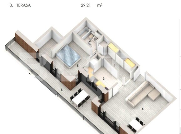 Apartament de vânzare 2 camere Floreşti - 134643AV | BLITZ Cluj-Napoca | Poza1