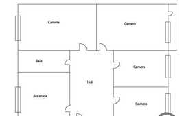 De vanzare apartament 4 camere decomandate, zona Aleea Retezat. Boxa inclusa!