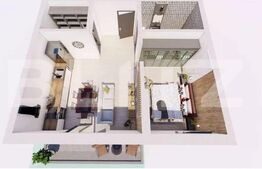 Apartament 2 camere, 45 mp, parcare subterana, Complex Beta