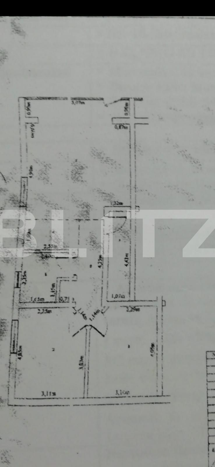 Apartament 3 camere 74 mp - cu 40 mp curte- senzational zona Centru 