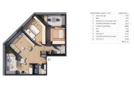 Apartament 3 camere, 86mp, finisat, parcare, zona BMW