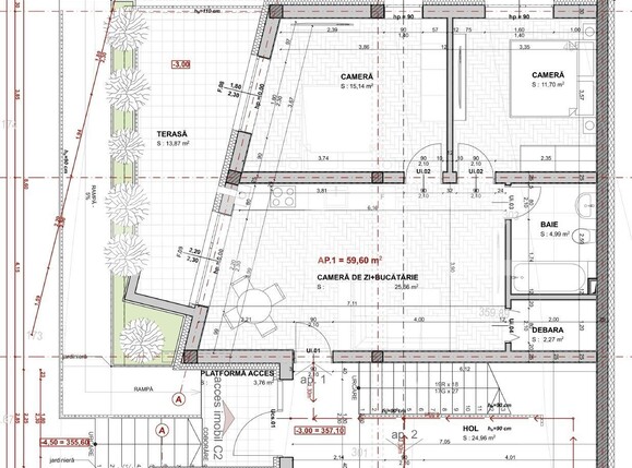 Apartament de vânzare 3 camere Apahida - 135011AV | BLITZ Cluj-Napoca | Poza1