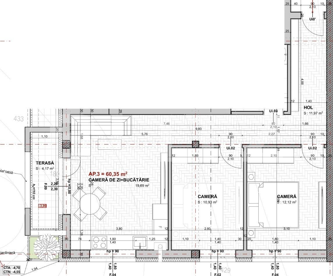 Apartament de vânzare 3 camere Apahida - 135013AV | BLITZ Cluj-Napoca | Poza1