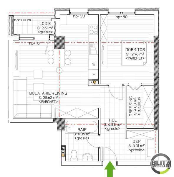 Apartament de vânzare 2 camere Manastur - 13509AV | BLITZ Cluj-Napoca | Poza5