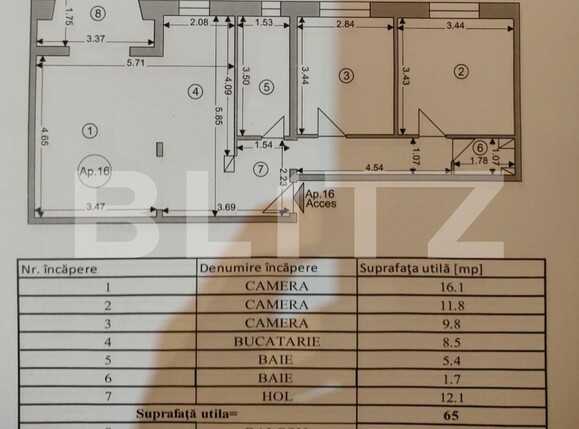 Apartament de vânzare 3 camere Astra - 135090AV | BLITZ Brașov | Poza9