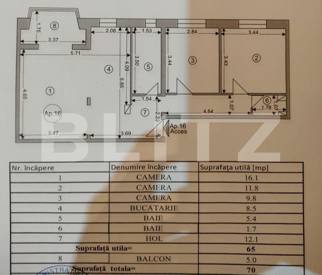 Apartament de vânzare 3 camere Astra - 135090AV | BLITZ Brașov | Poza9