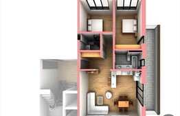 3 camere, 83.20 mp, semifinisat, terasa 23 mp, zona Lidl