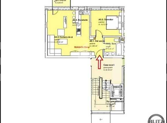 Apartament de vânzare 2 camere Bună Ziua - 13515AV | BLITZ Cluj-Napoca | Poza2