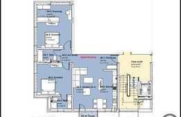 3 camere, 91 mp, semifinisat, terasa, zona Lidl