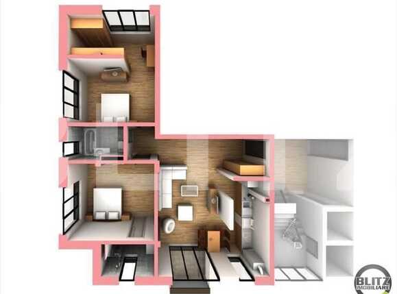 Apartament de vânzare 3 camere Bună Ziua - 13523AV | BLITZ Cluj-Napoca | Poza1