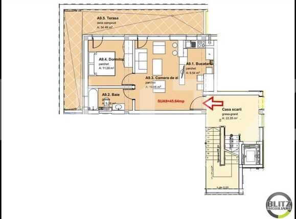 Apartament de vânzare 2 camere Bună Ziua - 13524AV | BLITZ Cluj-Napoca | Poza2