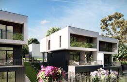 Case cuplate 4 camere, 3 niveluri, 160 mp, 275 teren, aproape de Vivo