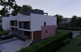 Case cuplate 4 camere, 120 mp, 290 teren, terasa ciculabila, 3 minute de Vivo