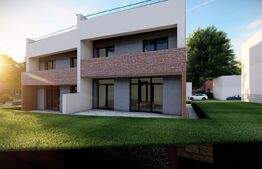 Case cuplate 4 camere, 120 mp, 290 teren, terasa ciculabila, 3 minute de Vivo