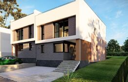 Case cuplate 4 camere, 120 mp, 290 teren, terasa ciculabila, 3 minute de Vivo