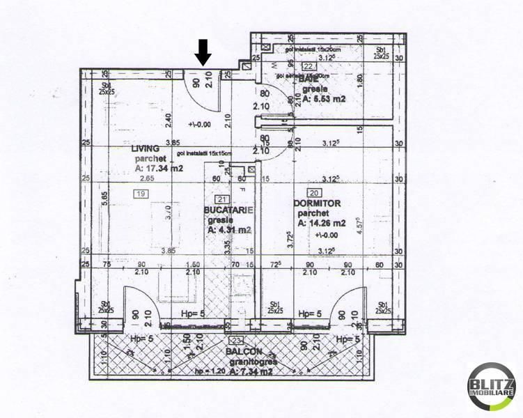 Apartament de vânzare 2 camere Floreşti - 1354AV | BLITZ Cluj-Napoca | Poza7