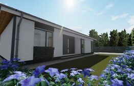 Casa individuala, 3 camere, semifinisata, 119mp, Tureni 