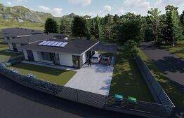 Casa individuala, 3 camere, semifinisata, 119mp, Tureni 